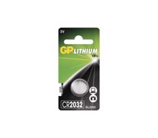 1 db Lítiumos gombelem CR2032 GP 3V/220mAh