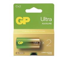 2 db alkáli elem C GP ULTRA 1,5V