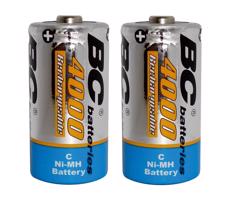 2 db Tölthető elem NiMH C 4000 mAh 1,2V