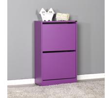 Adore Furniture Cipősszekrény 84x51 cm lila