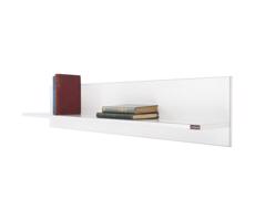 Adore Furniture Fali polc 25x120 cm fehér