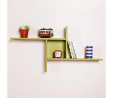 Adore Furniture Fali polc 50x100 cm zöld