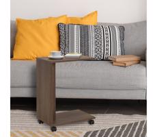 Adore Furniture Kisasztal 65x35 cm barna