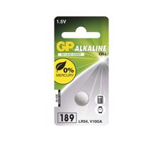 Alkáli gombelem LR54 GP ALKALINE 1,5V/44 mAh