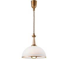 Állítható magasságú csillár CHIARA 1xE27/60W/230V bézs/bükkfa