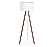 Állólámpa AYD 1xE27/60W/230V fehér/barna