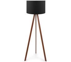 Állólámpa AYD 1xE27/60W/230V fekete