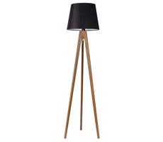 Állólámpa CONE 1xE27/60W/230V tölgy fekete