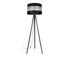 Állólámpa CORAL 1xE27/60W/230V barna/fekete/arany