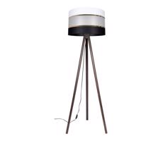 Állólámpa CORAL 1xE27/60W/230V barna/fekete/fehér/arany