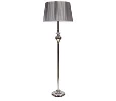 Állólámpa GILLENIA 1xE27/60W/230V ezüst