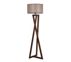 Állólámpa MACKA 1xE27/60W/230V bézs/barna