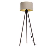 Állólámpa STANDART 1xE27/60W/230V bézs/barna