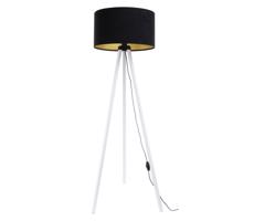 Állólámpa STANDART 1xE27/60W/230V fekete/fehér
