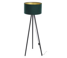 Állólámpa STANDART 1xE27/60W/230V zöld/fekete