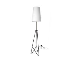 Állólámpa TAFLO 1xE27/60W/230V fehér/fekete/arany