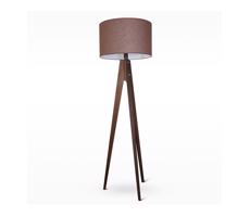 Állólámpa TRION 1xE27/60W/230V barna 164 cm