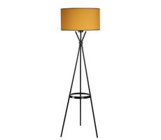 Állólámpa VENEDIK 1xE27/60W/230V narancssárga/fekete