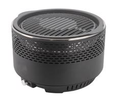 Asztali faszenes grillsütő 4xAA/USB fekete