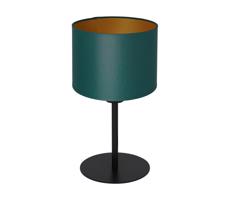 Asztali lámpa ARDEN 1xE27/60W/230V á. 18 cm zöld/arany