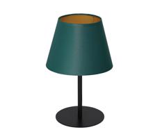 Asztali lámpa ARDEN 1xE27/60W/230V á. 20 cm zöld/arany