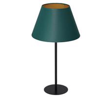 Asztali lámpa ARDEN 1xE27/60W/230V á. 30 cm zöld/arany