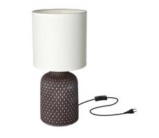 Asztali lámpa INER 1xE14/40W/230V barna