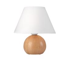 Asztali lámpa JUTA 1xE27 / 60W / 230V tölgy / fehér