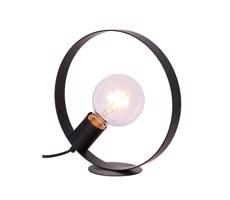 Asztali lámpa NEXO 1xE27/40W/230V fekete