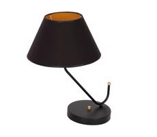 Asztali lámpa VICTORIA 1xE27/60W/230V fekete