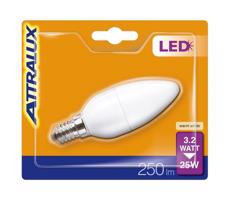 Attralux LED Izzó B35 E14/3,2W/230V 2700K