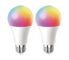 B.V. KÉSZLET 2x LED Dimmelhető izzó MESH Intelligens G45 E14/4,5W/230V 2700