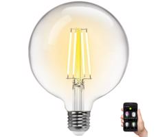 B.V. LED Dimmelhető izzó FILAMENT G125 E27/6W/230V 2700