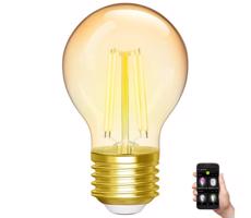 B.V. LED Dimmelhető izzó FILAMENT G45 E27/4,5W/230V 2700