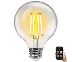 B.V. LED Dimmelhető izzó FILAMENT G95 E27/6W/230V 2700