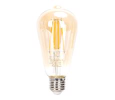 B.V. LED Dimmelhető izzó FILAMENT ST64 E27/6W/230V 2200K