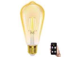 B.V. LED Dimmelhető izzó FILAMENT ST64 E27/6W/230V 2700
