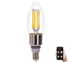 B.V. LED Izzó FILAMENT C35 E14/4,5W/230V 2700