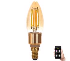 B.V. LED Izzó FILAMENT C35 E14/4,5W/230V 2700