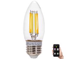 B.V. LED Izzó FILAMENT C35 E27/4,5W/230V 2700
