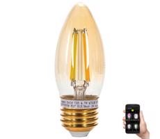 B.V. LED Izzó FILAMENT C35 E27/4,5W/230V 2700