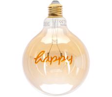 B.V. LED Izzó FILAMENT E27/4W/230V 1800K happy