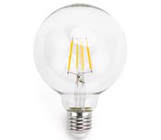 B.V. LED Izzó FILAMENT G95 E27/6W/230V 2700K