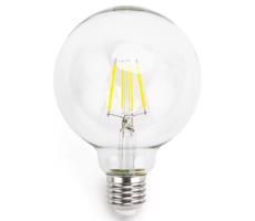B.V. LED Izzó FILAMENT G95 E27/6W/230V 6500K