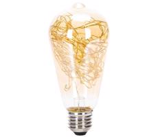 B.V. LED Izzó FILAMENT ST64 E27/1,2W/230V 2500K