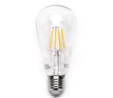 B.V. LED Izzó FILAMENT ST64 E27/6W/230V 2700K