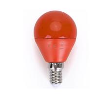 B.V. LED Izzó G45 E14/4W/230V narancssárga
