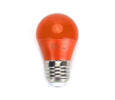 B.V. LED Izzó G45 E27/4W/230V narancssárga