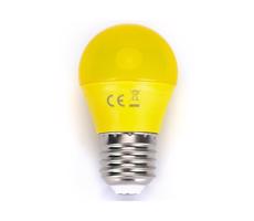 B.V. LED Izzó G45 E27/4W/230V sárga