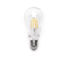 B.V. LED Izzó ST64 E27/8W/230V 2700K